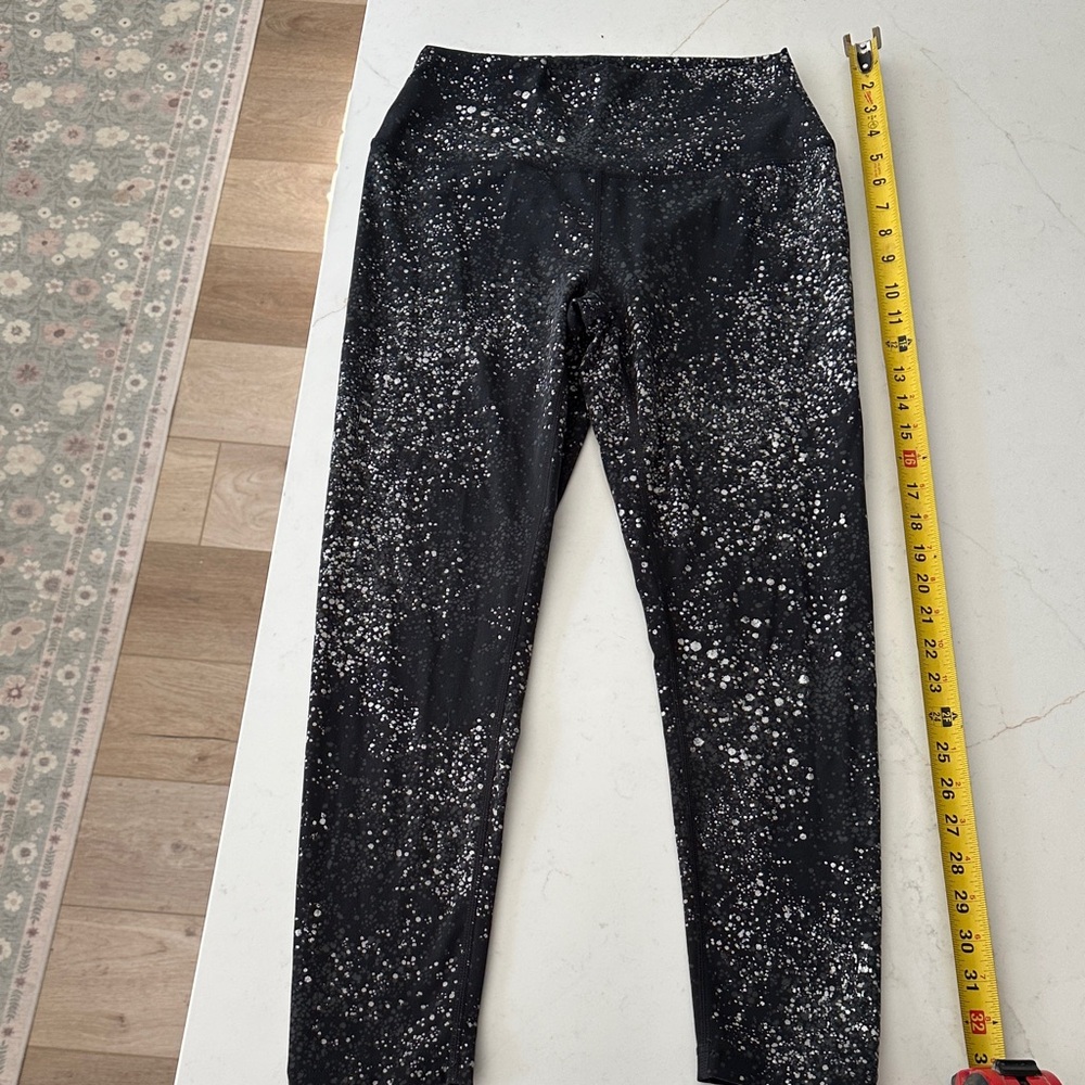 Zella Black and White Patterned Leggings
